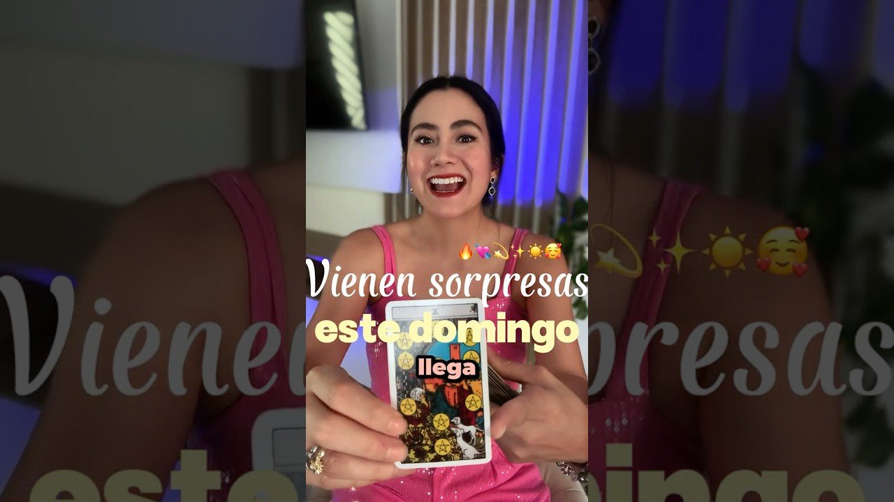 No momento, você está visualizando vienen sorpresas este domingo  #tarot