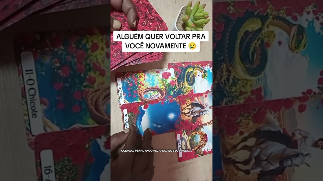 No momento, você está visualizando Você Gostou desse vídeo??? #tarot #leituradetarot #tarotresponde #tarô #tarotdehoje #videodetarot