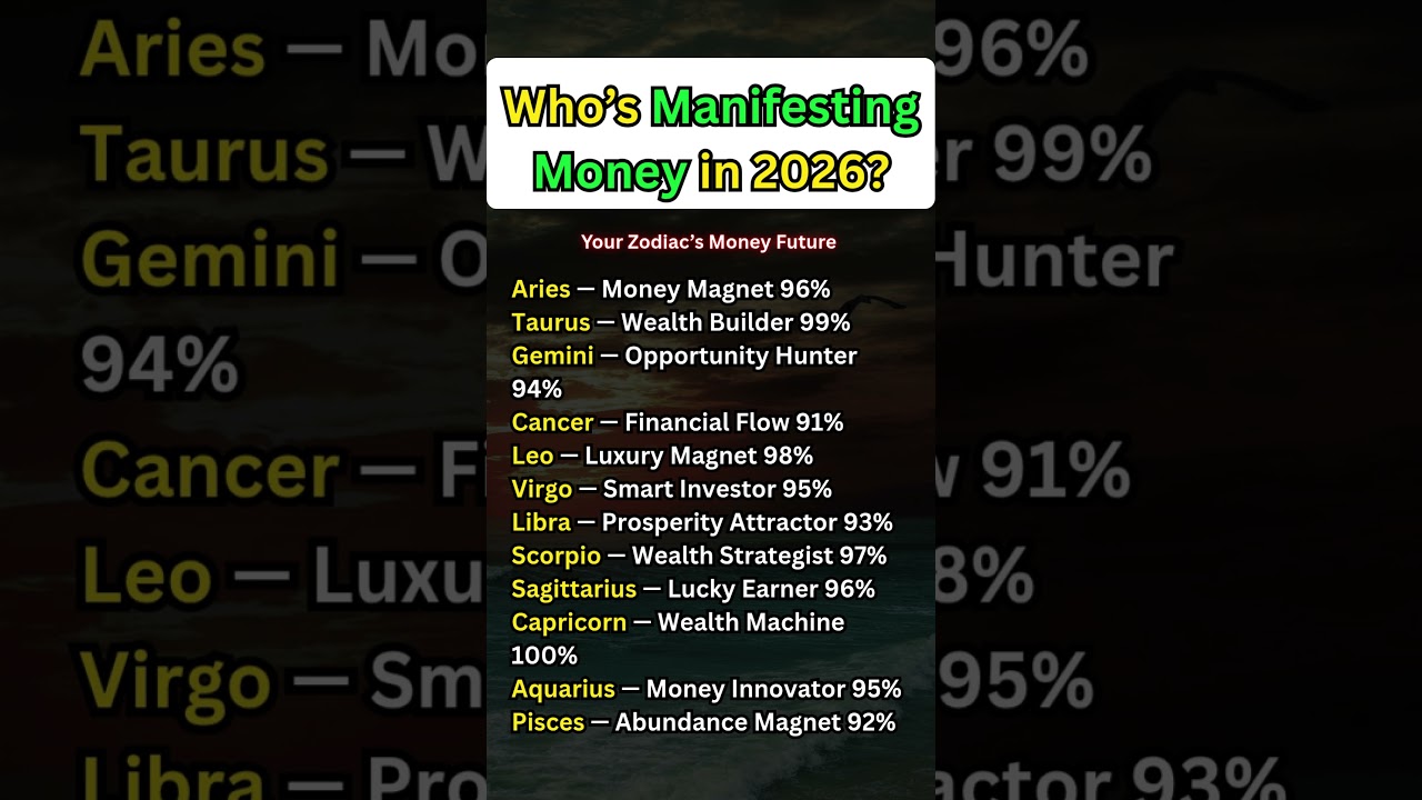 No momento, você está visualizando 🎯Which Zodiac Will Enter Their Wealth Era? 🎯 #shorts #astrology #tarot #zodiac