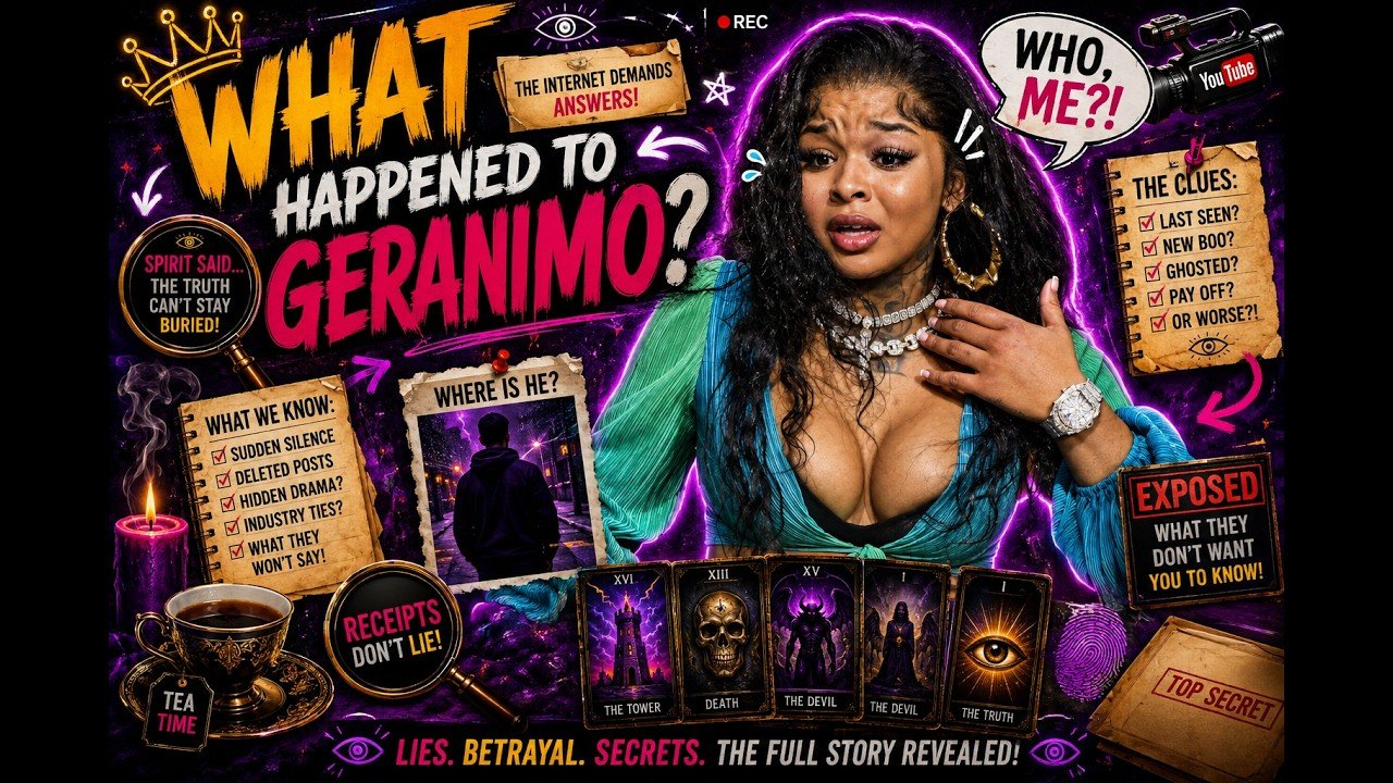 No momento, você está visualizando WHO IS GERANIMO 👀⁉️ | CHRISEAN ROCK #tarot  #tarotreading  #neotarot