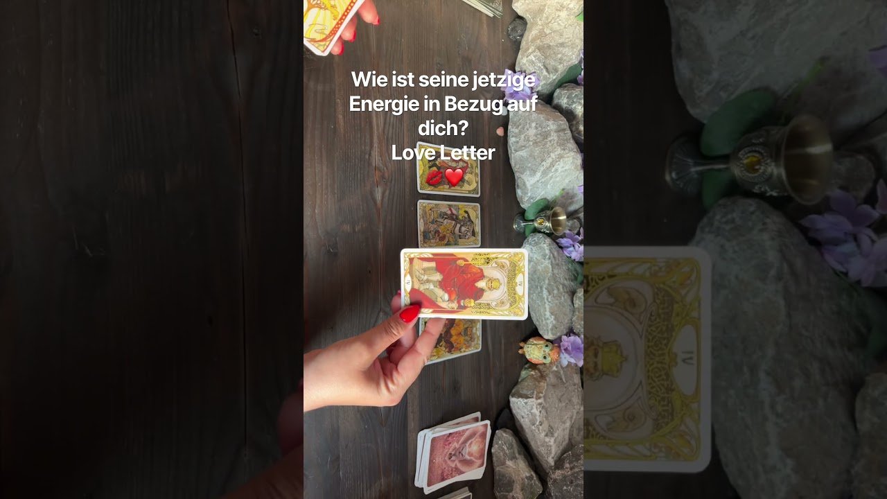 No momento, você está visualizando Wie ist seine jetzige Energie in Bezug auf dich? #liebe #orakelheute #tarot #orakelkaarten