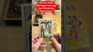Leia mais sobre o artigo Wih mulai sekarang hatinya semakin berdebar teringat nama kamu Tarot hari ini #tarot #tarotreading