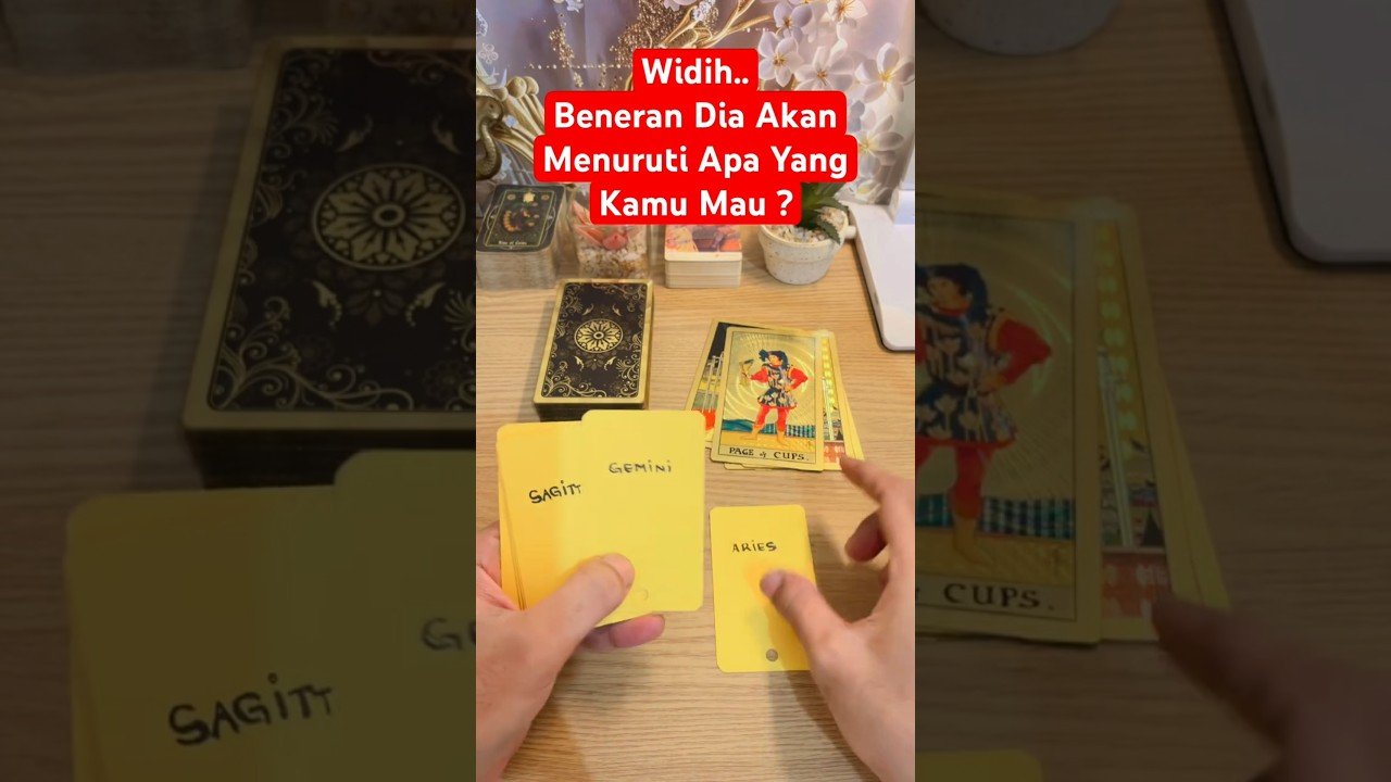No momento, você está visualizando Yang akan dia lakukan ke kamu mulai sekarang ? | Tarot hari ini #tarot #tarotreading