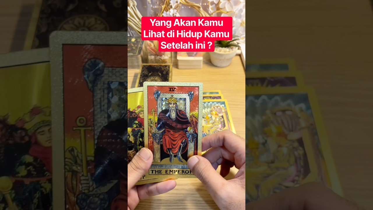 No momento, você está visualizando Yang akan kamu rasakan dan kamu lihat mulai sekarang ? Tarot hari ini #tarot #tarotreading