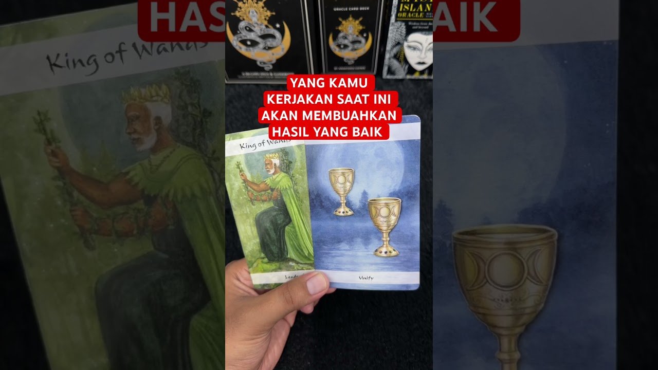 No momento, você está visualizando YANG KAMU KERJAKAN SAAT INI AKAN MEMBUAHKAN HASIL YANG BAIK #tarot #tarotreading