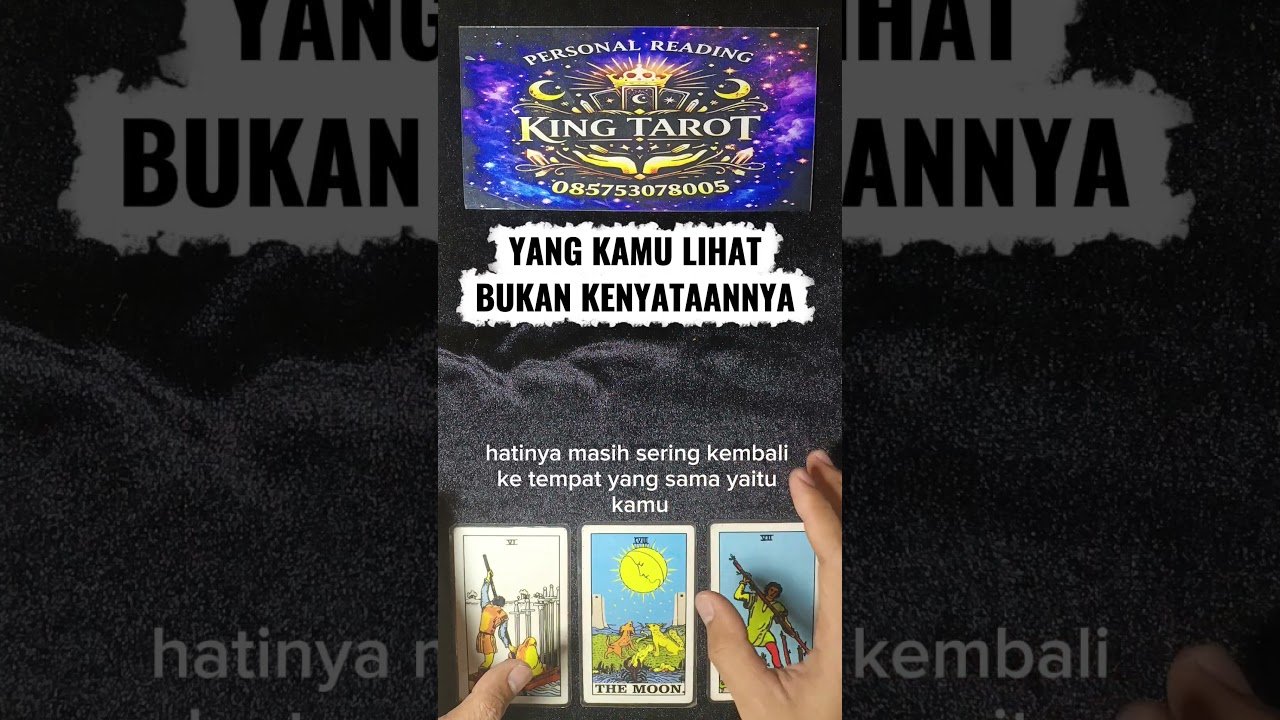 No momento, você está visualizando YG KAMU LIHAT BUKAN KENYATAANNYA !!? #kinktarot #tarot #pesansemesta