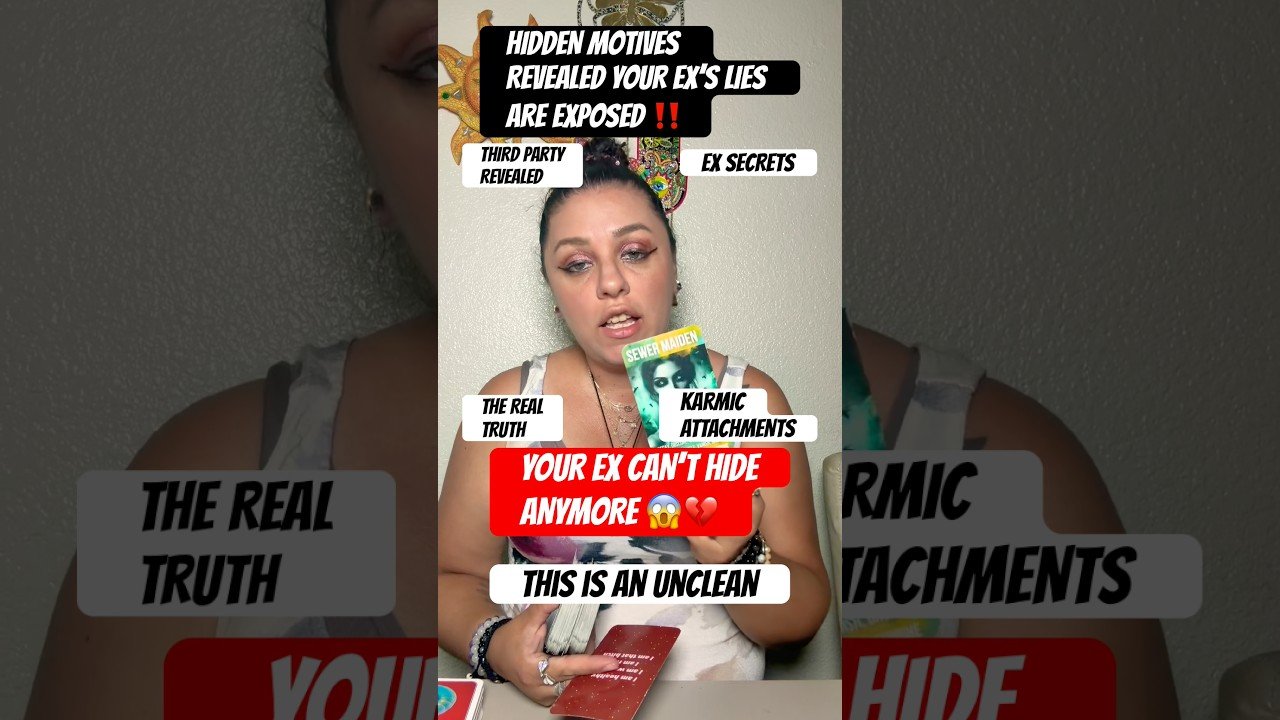 No momento, você está visualizando Your Ex’s Lies Just Got EXPOSED 😳 Hidden Motives Revealed | Tarot #karma #tarotreading #karmic