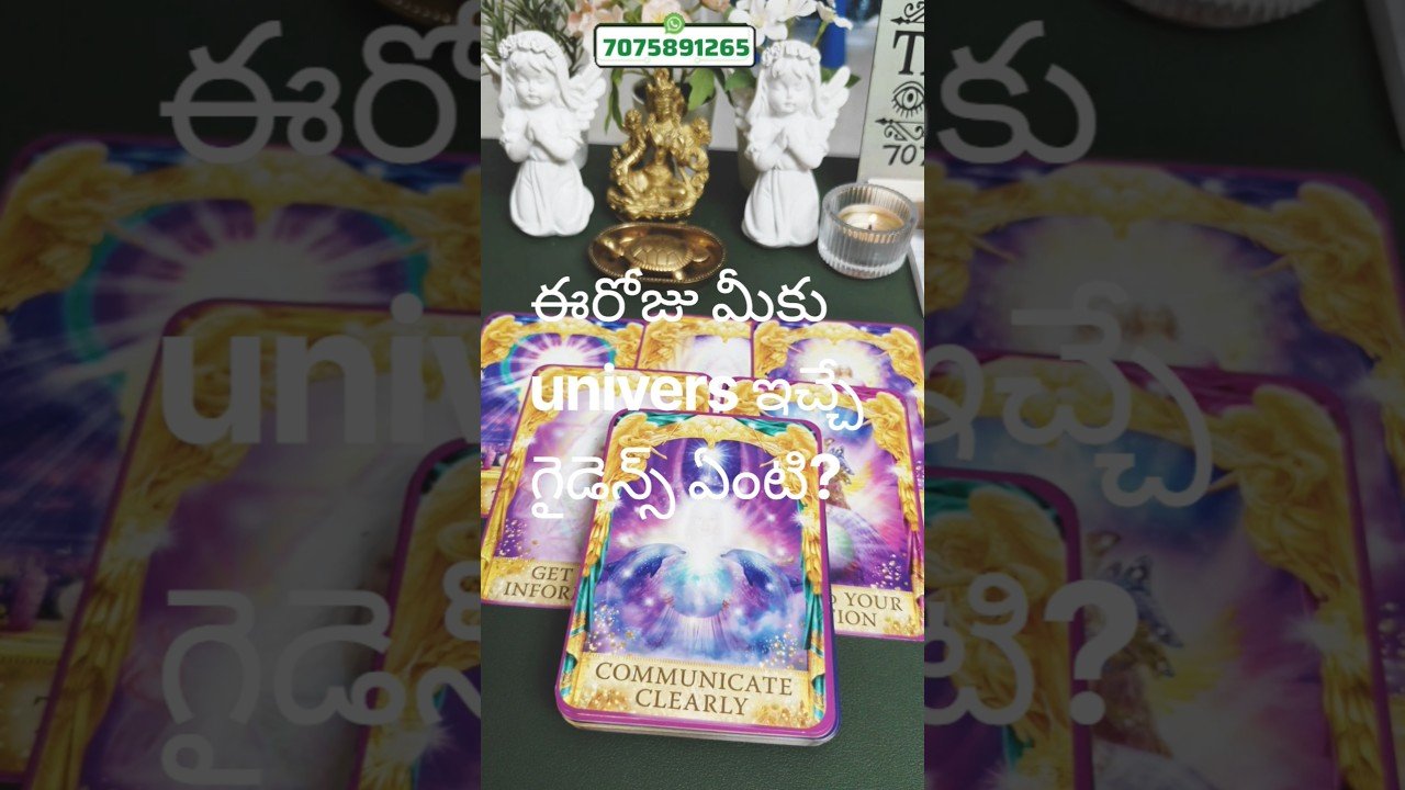 No momento, você está visualizando 💯❤️ఈరోజు మీకు univers ఇచ్చే గైడెన్స్ ఏంటీ? #shorts #ytshorts #tarot #trending #divinestartarot369