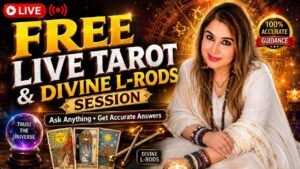Leia mais sobre o artigo 🔴 FREE LIVE TAROT & DIVINE L-RODS SESSION Ask Anything • Get Accurate Answers