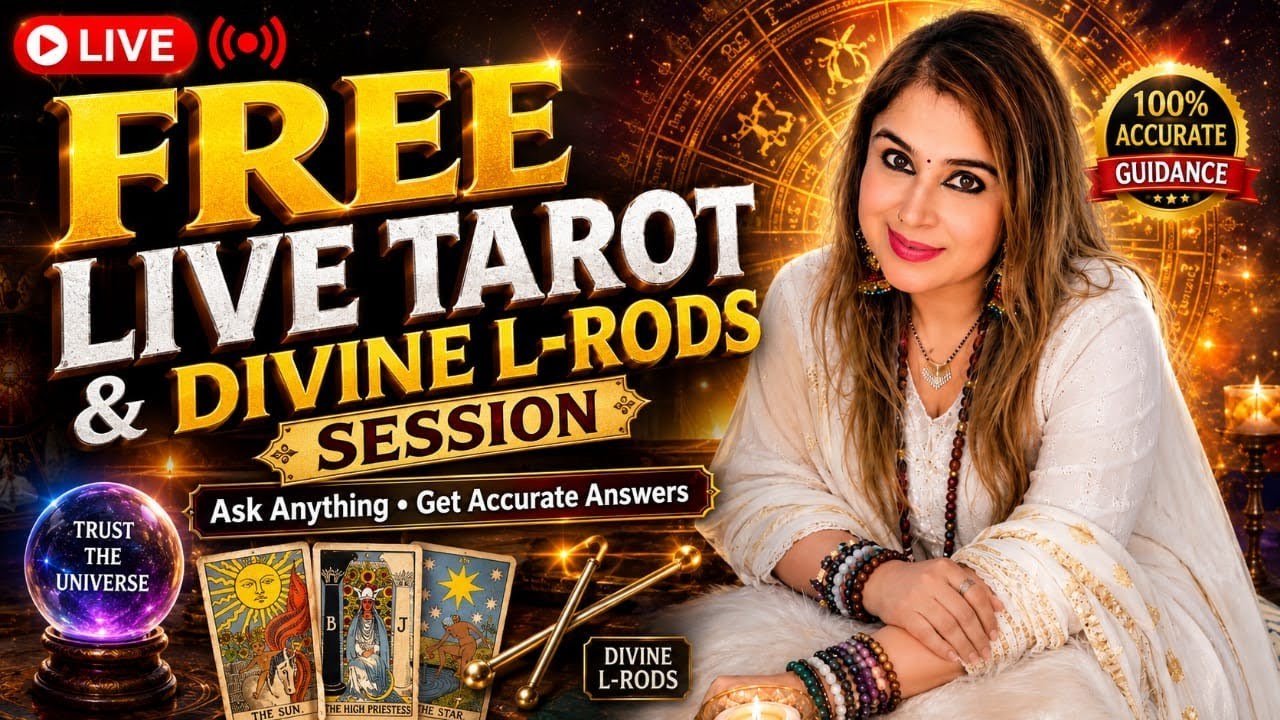 No momento, você está visualizando 🔴 FREE LIVE TAROT & DIVINE L-RODS SESSION Ask Anything • Get Accurate Answers