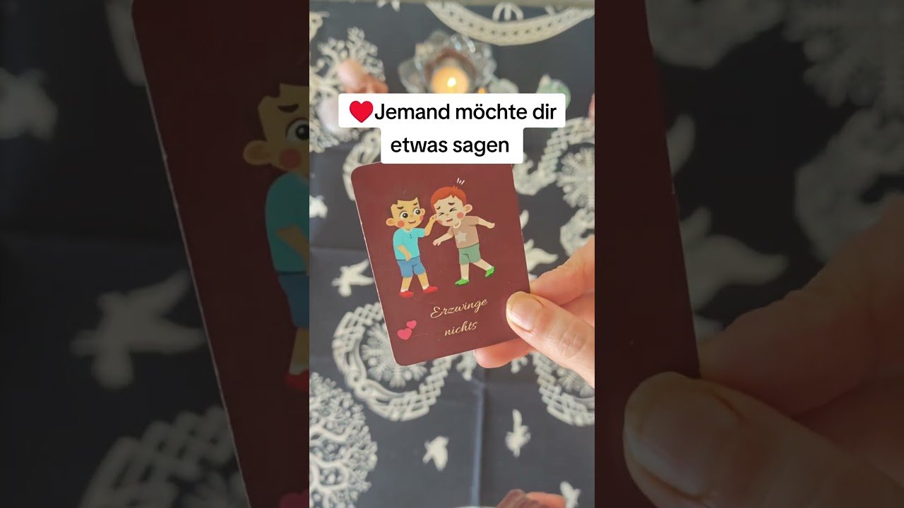 No momento, você está visualizando ♥️ Jemand möchte dir etwas sagen #tarot #orakelheute #liebe #orakelkaarten