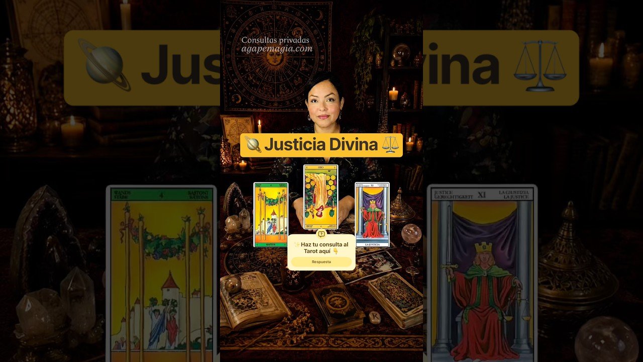 No momento, você está visualizando 🪐⚖️ Justicia divina para esta semana #tarot #tarotreading #lecturadetarot ✨