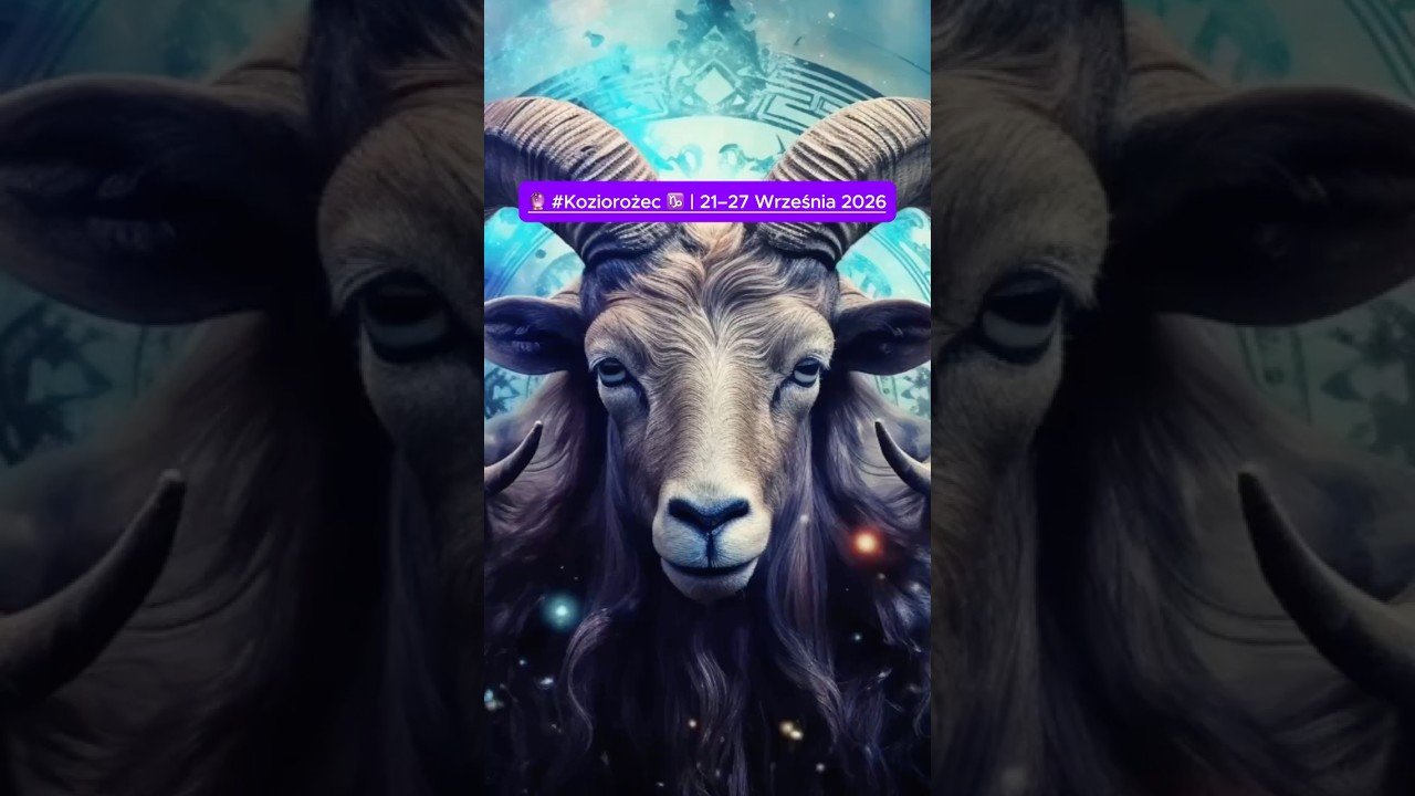 No momento, você está visualizando 🔮 #Koziorożec ♑️ | 21–27 Września 2026 | TYGODNIOWY SHORT Tarot z Oobe Powieści