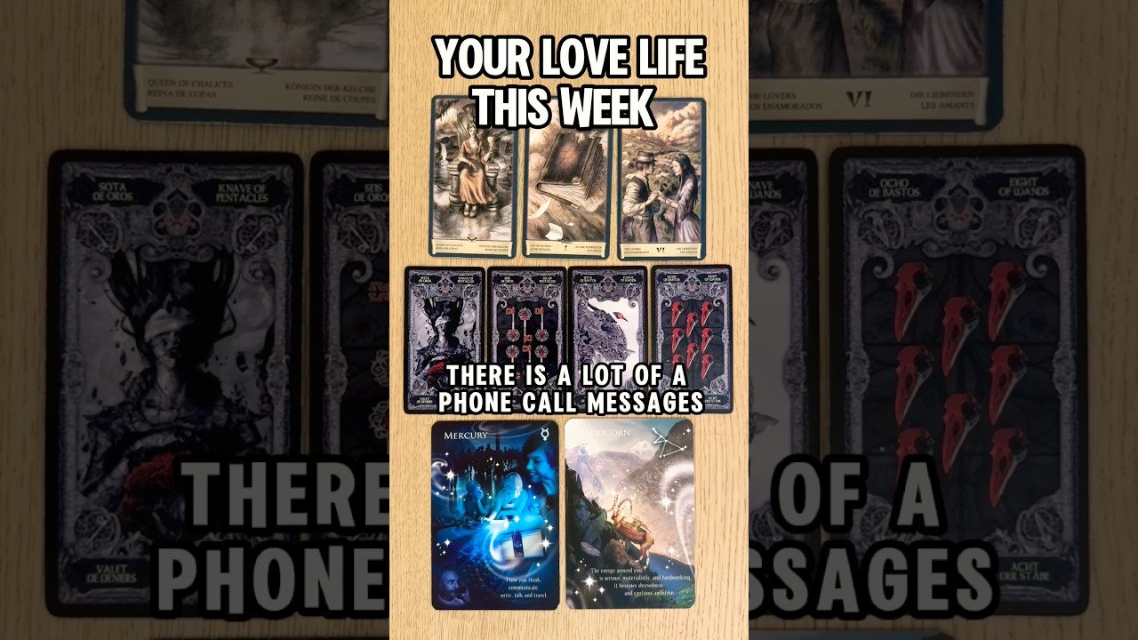 No momento, você está visualizando ❤️ YOUR LOVE LIFE THIS WEEK 🔮 #earthrisetarot #tarot #psychiclovereading #tarotreading