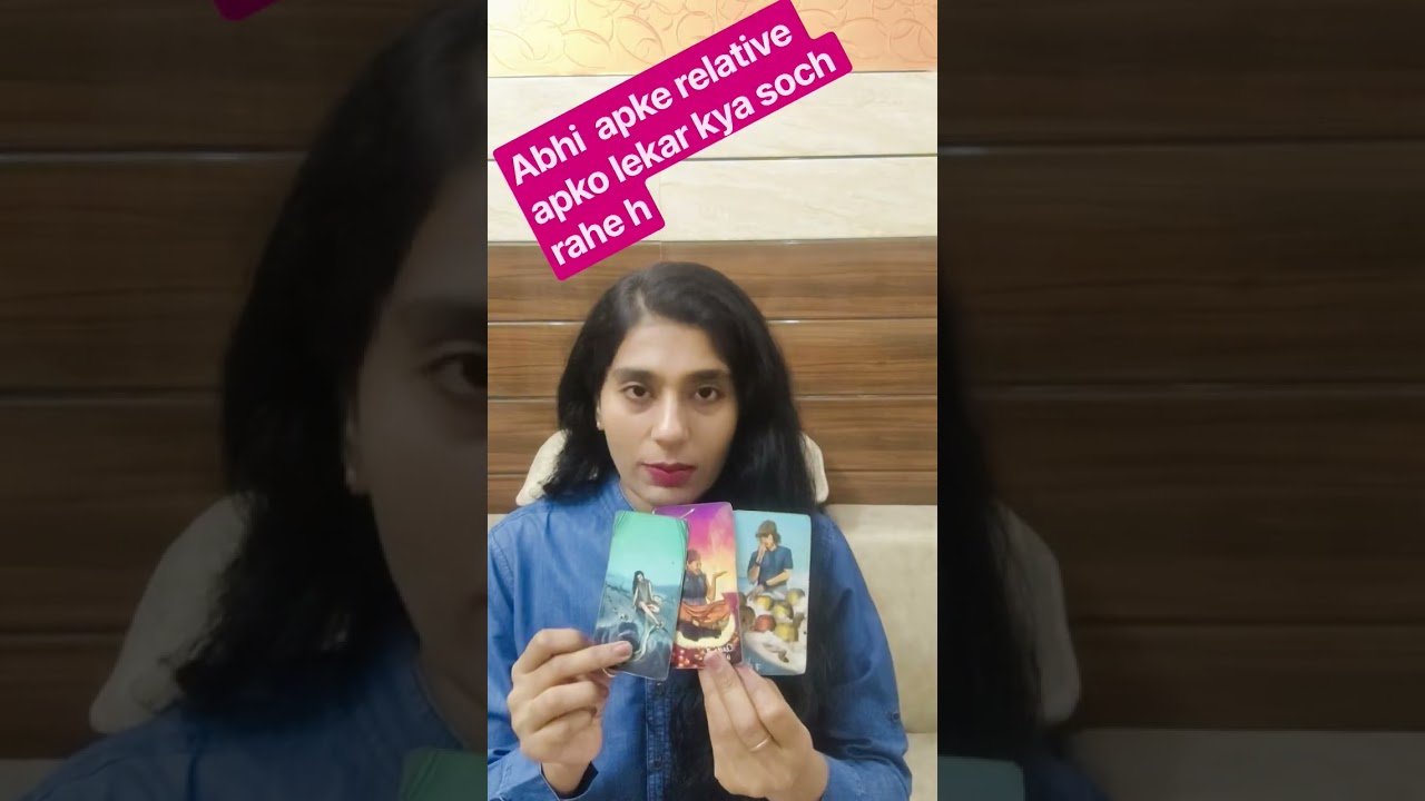 No momento, você está visualizando abhi apke relative apko lekar kya soch rahe h # tarot