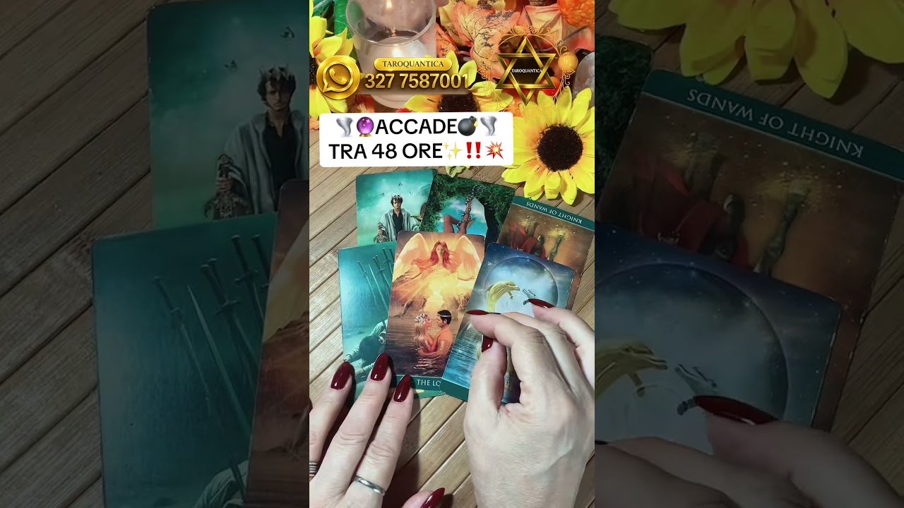 No momento, você está visualizando 🌪️🔮ACCADE TRA 48ORE 😱‼️💥 #shortvideo #tarocchi #tarot #shortsfeed #amore