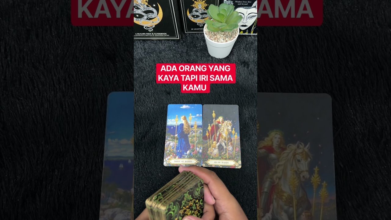 No momento, você está visualizando ADA ORANG YANG KAYA TAPI IRI SAMA KAMU #tarot #tarotreading