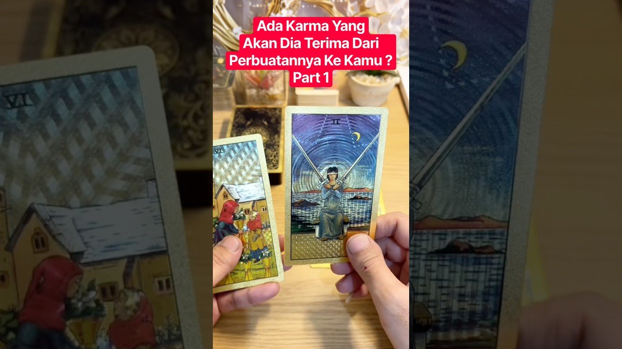No momento, você está visualizando Ada pembalasan yang ingin dia lakukan ke kamu mulai sekarang 1? Tarot hari ini #tarot #tarotreading