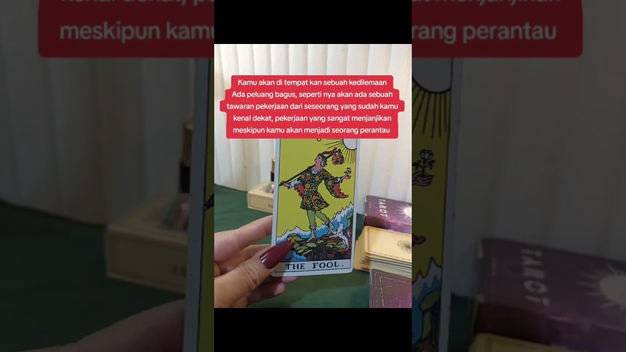 No momento, você está visualizando Akan ada peluang besar namun membuat kamu dilema #tarot #fypyoutube