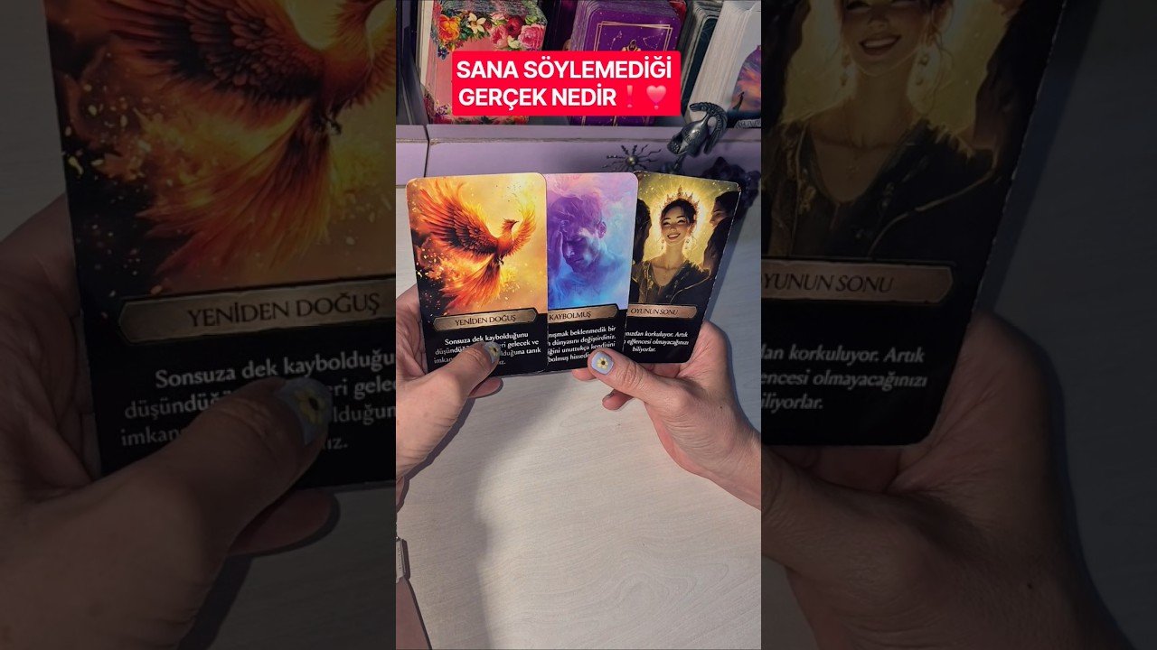 No momento, você está visualizando AKLINDAKİ KİŞİNİN SANA SÖYLEMEDİĞİ GERÇEK NEDİR ❗️❣️ #tarot #tarotreading
