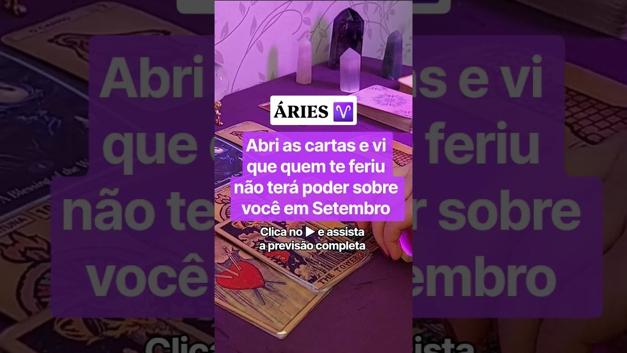 No momento, você está visualizando Áries♈️Setembro 2026 ✨️🔮 #áries #aries #ariestarot #tarot