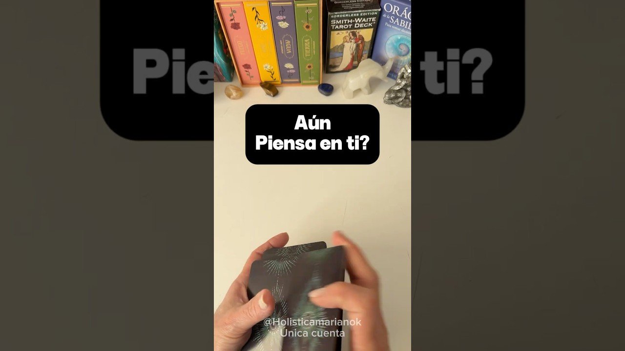 No momento, você está visualizando Aún piensa en ti? Le pregunto al tarot