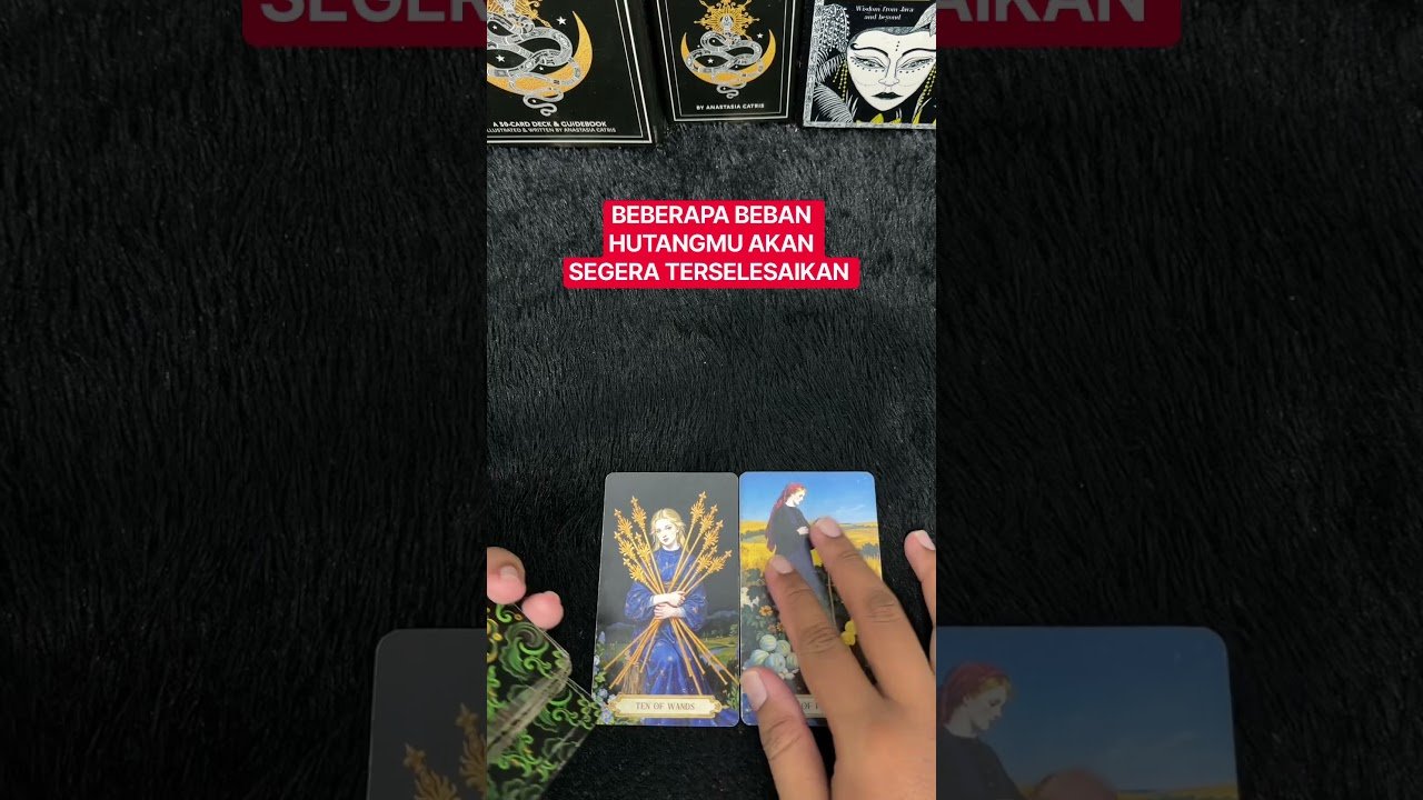 No momento, você está visualizando BEBERAPA BEBAN HUTANGMU AKAN SEGERA TERSELESAIKAN #tarot #tarotreading