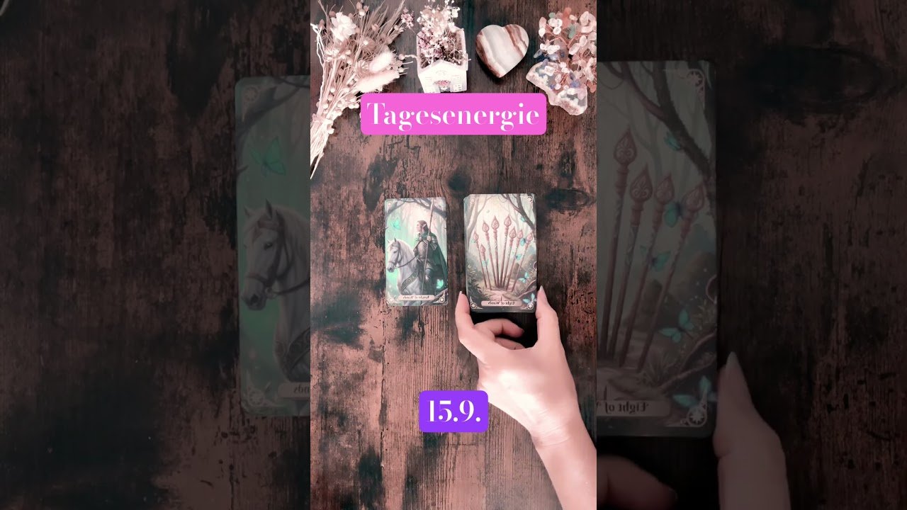 No momento, você está visualizando Begeisterung, Ungeduld und Erlebnishunger. Du möchtest etwas erobern… #tagesbotschaft #tarot