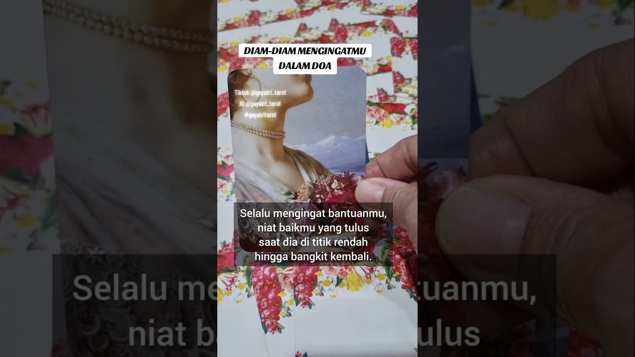 No momento, você está visualizando bukti kasih yg tak kasat mata #tarot #tarotreading #loverrovel #soulmate #relationship #tarotonline