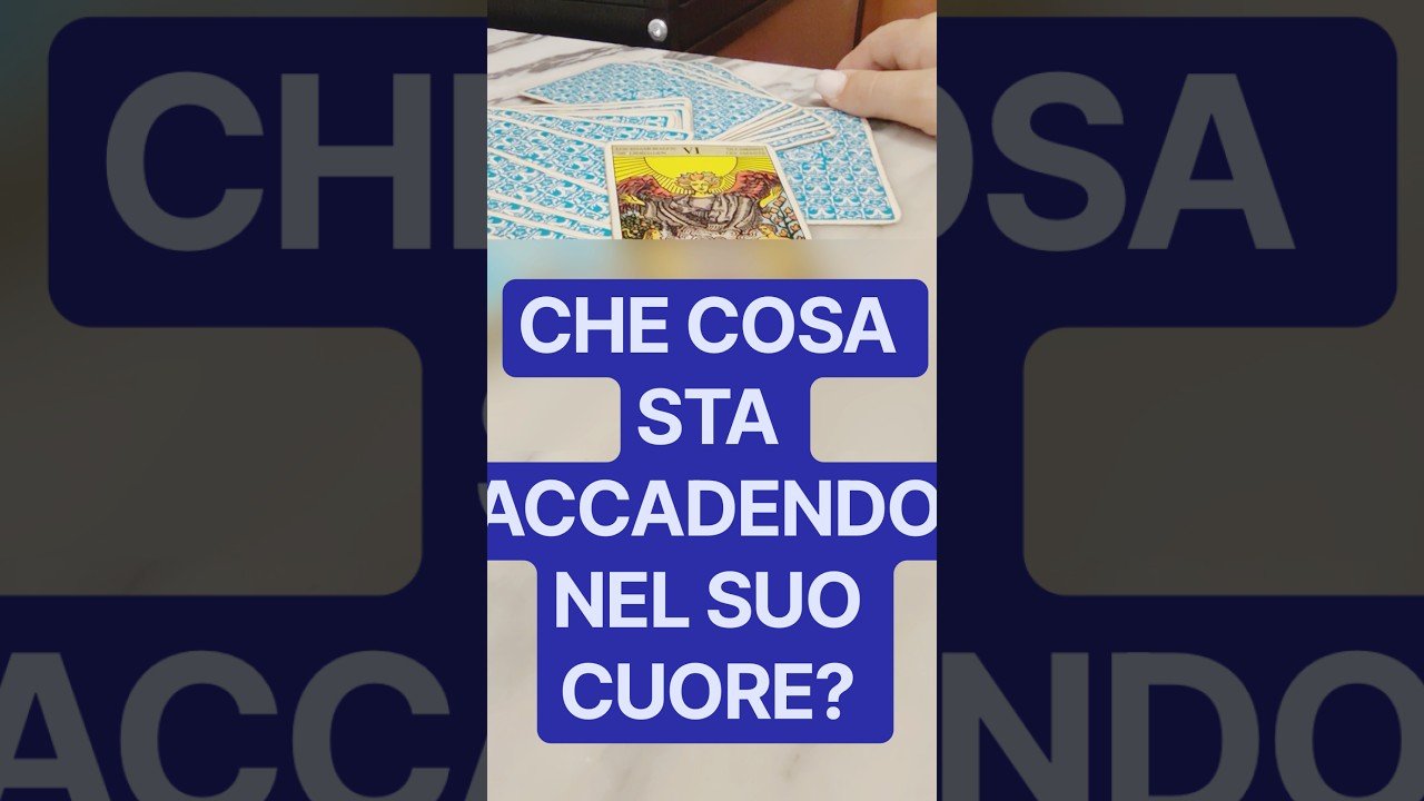 Leia mais sobre o artigo CHE COSA STA ACCADENDO NEL SUO CUORE?❤️✨🤔  #tarot #viral #trend #fyp #trending #new