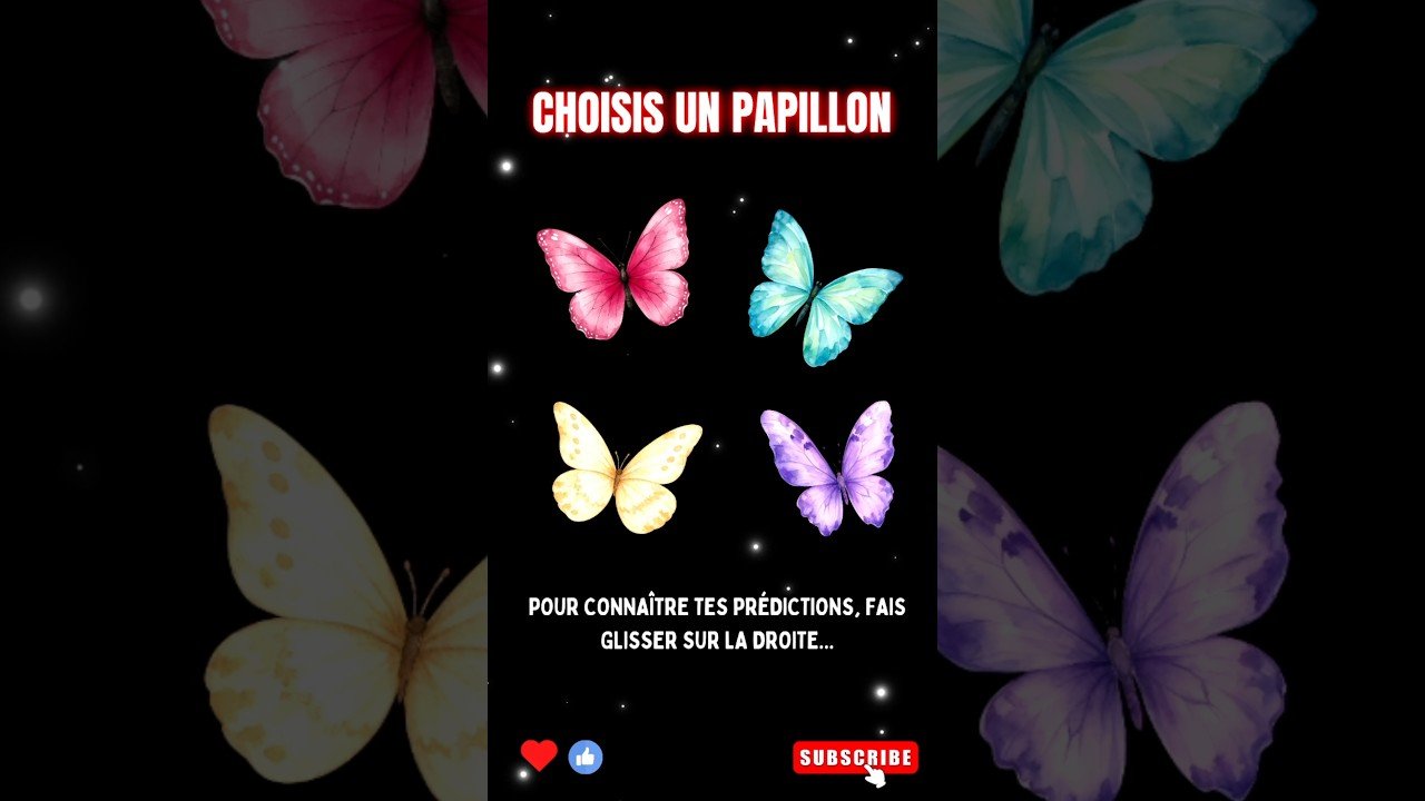 No momento, você está visualizando CHOISIS UN PAPILLON 🦋🌈✨ #predictions #guidance #tarot #mariecartomancieetcompagnie 🧙‍♀️🐱