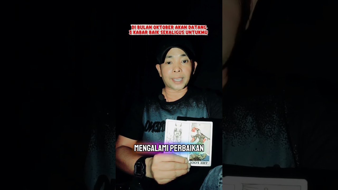 No momento, você está visualizando Di bulan Oktober akan datang 3 kabar baik untukmu #ridwan8623 #tarot #shortvideo