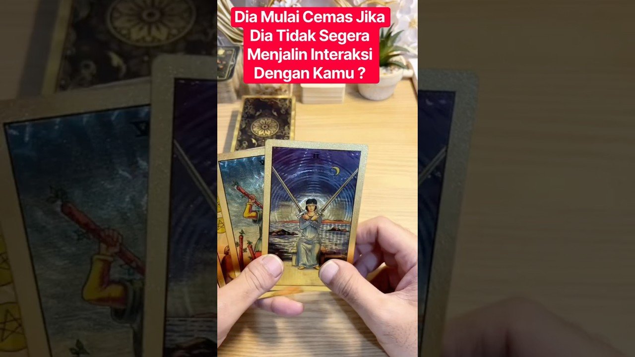 No momento, você está visualizando Dia ingin berkomunikasi dengan kamu mulai sekarang ? Tarot hari ini #tarot #tarotreading
