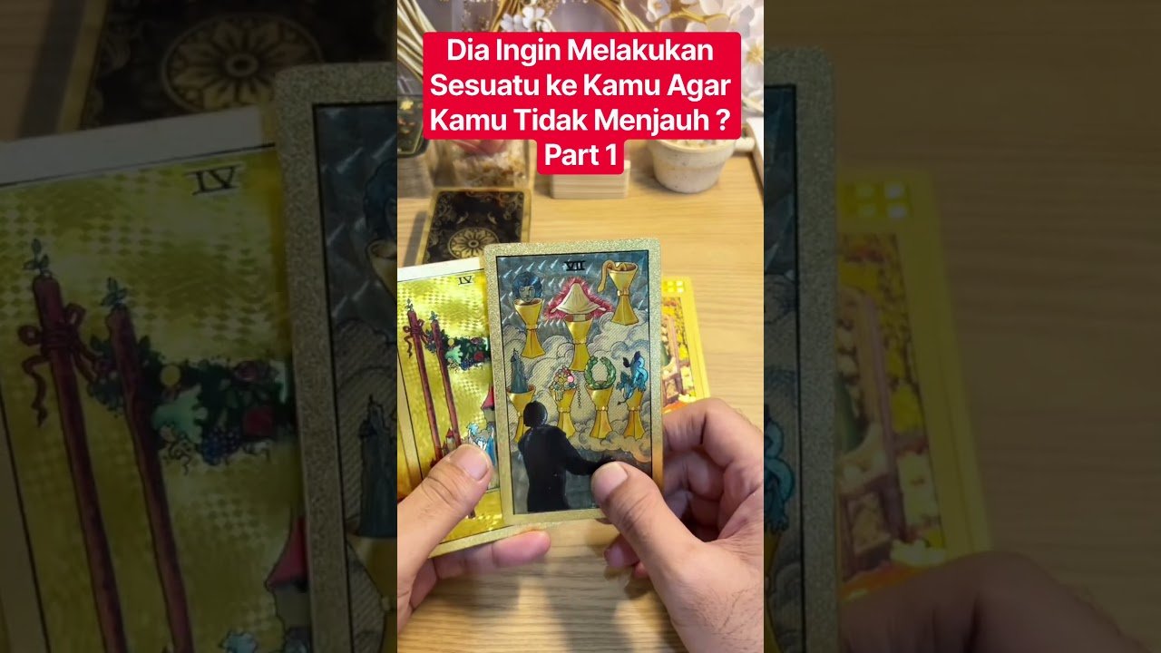 No momento, você está visualizando Dia ingin kamu tidak menjauh dari hidupnya mulai sekarang 1 ? Tarot hari ini #tarot #tarotreading