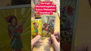 Leia mais sobre o artigo Dia ingin mencoba membahagiakan kamu walaupun terpaksa ? Tarot hari ini #tarot #tarotreading
