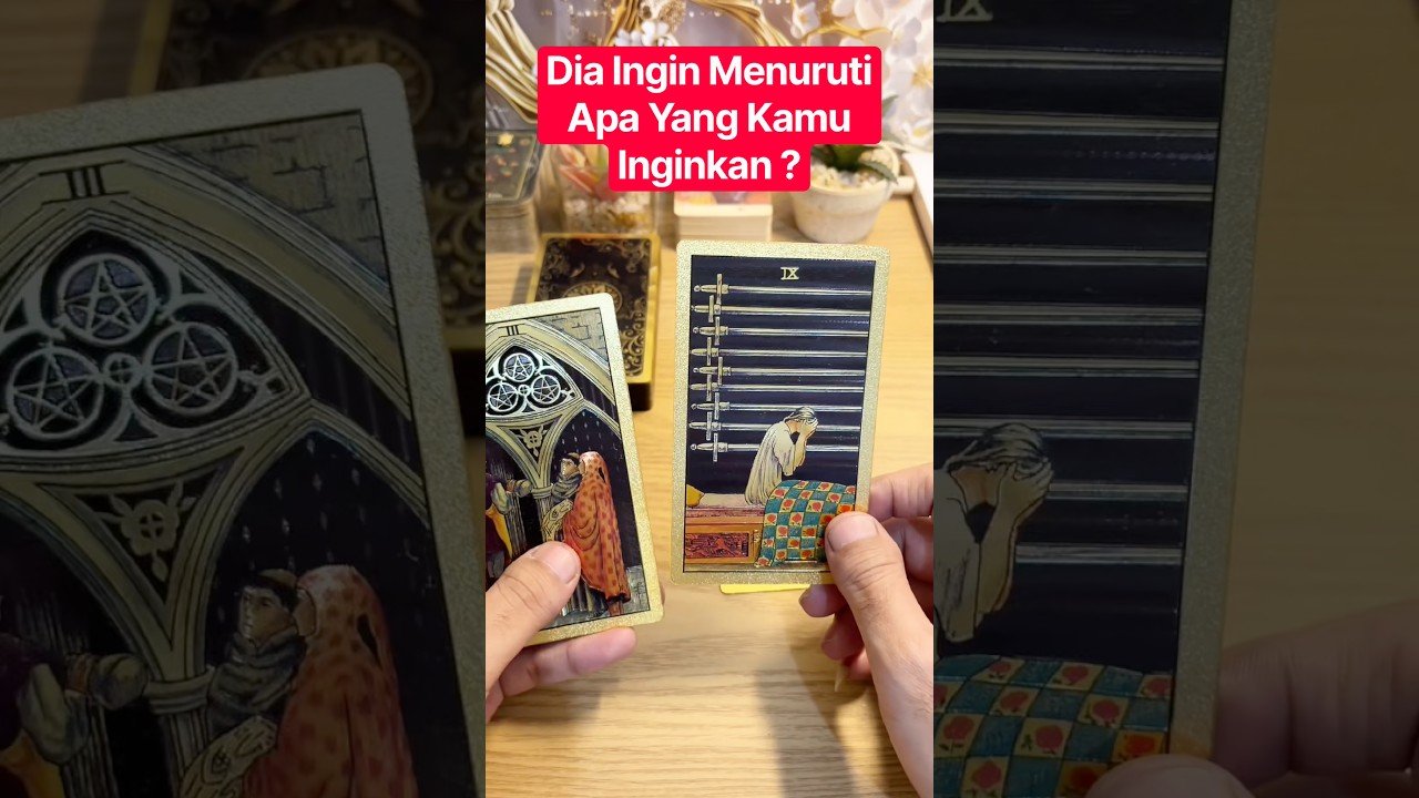No momento, você está visualizando Dia ingin menuruti apa yang kamu inginkan mulai sekarang ? Tarot hari ini #tarot #tarotreading