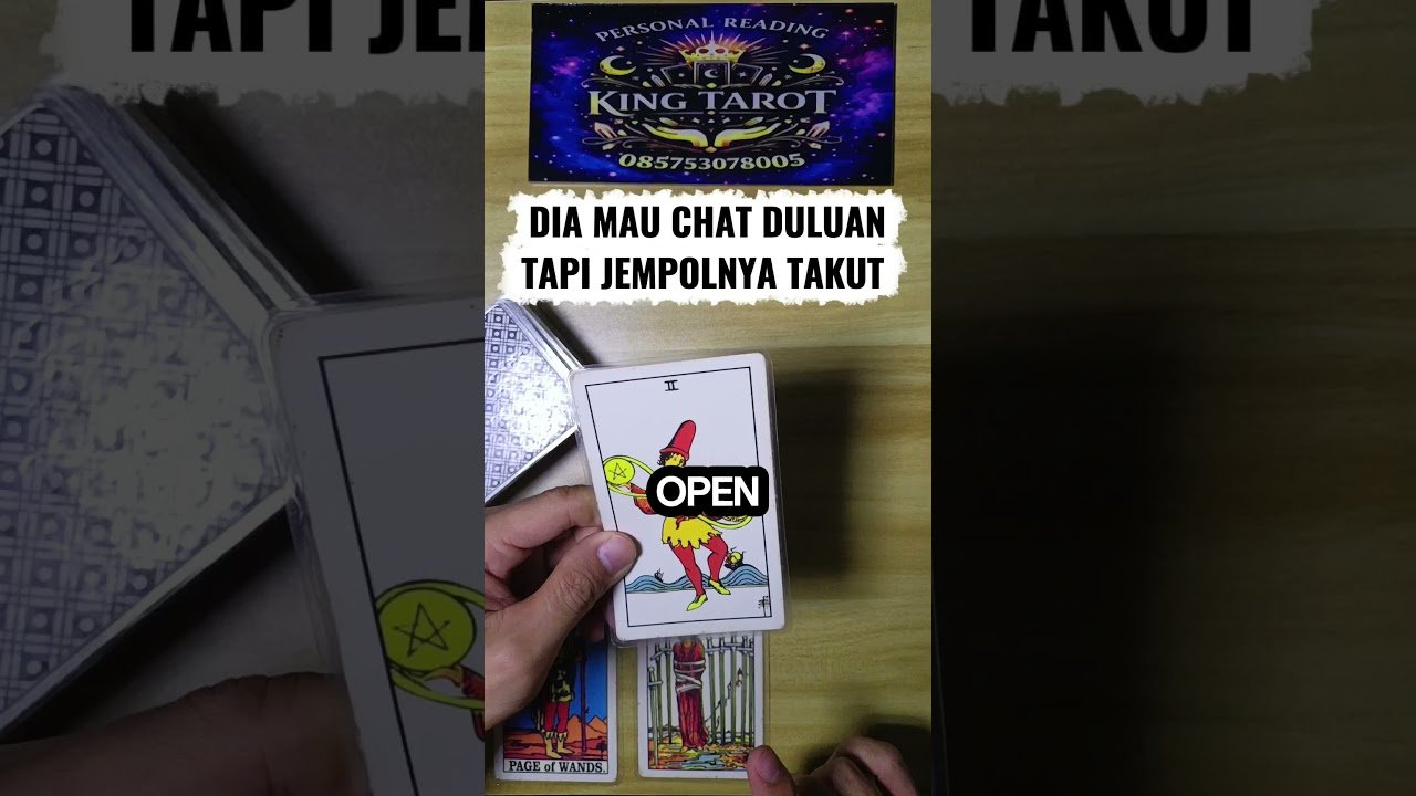 No momento, você está visualizando DIA MAU CHAT DULUAN TAPI JEMPOLNYA TAKUT !!? #kinktarot #pesansemesta #tarot