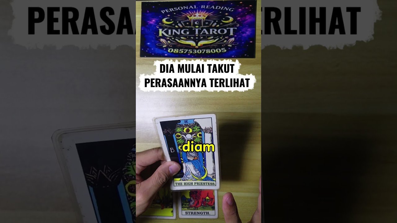 No momento, você está visualizando DIA MULAI TAKUT PERASAANNYA TERLIHAT!? #pesansemesta #tarot #kinktarot