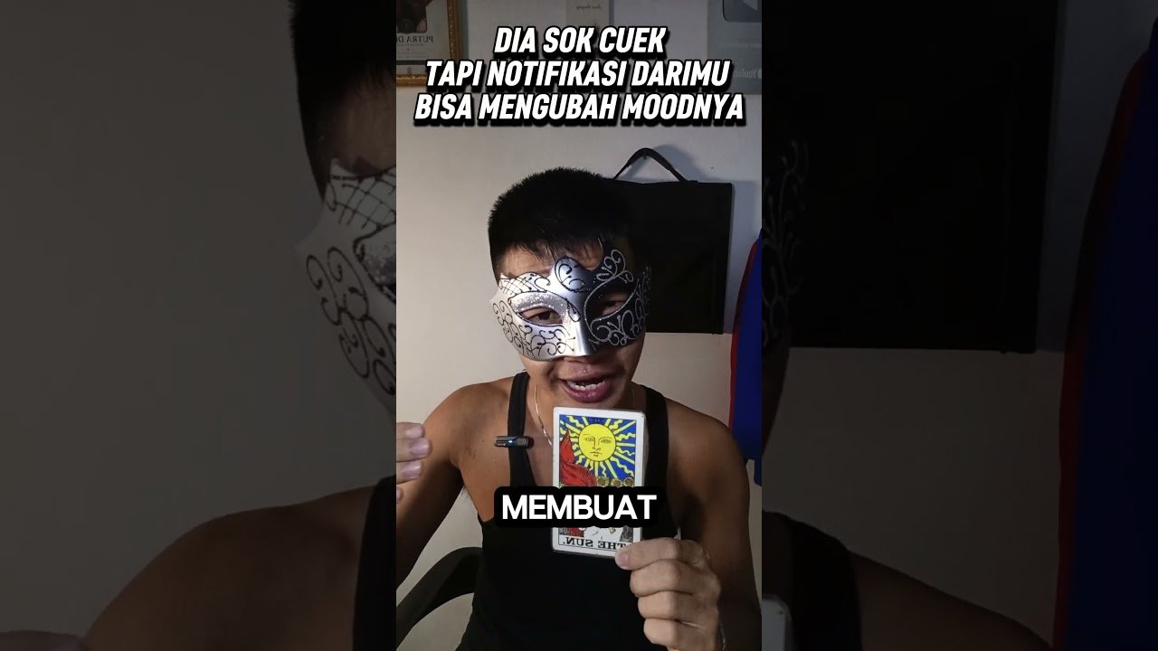 No momento, você está visualizando DIA SOK CUEK, TAPI NOTIFIKASI DARIMU BISA MENGUBAH MOODNYA ?!! #pesansemesta #tarot #kinktarot