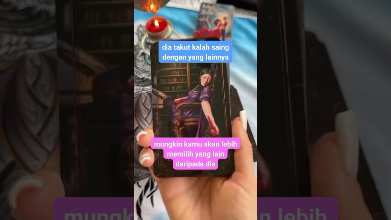 No momento, você está visualizando Dia takut kalah saing dengan yang lain #tarotreading #tarot #ramalan #shortvideo