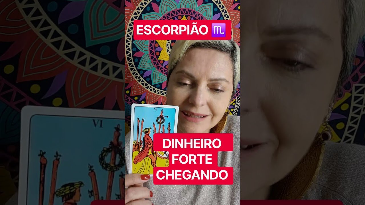 No momento, você está visualizando ESCORPIÃO- DINHEIRO CHEGANDO #escorpião #signodeescorpião #tarot  #baralhocigano #cartasciganas