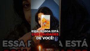 Leia mais sobre o artigo ESSA PESSOA SENTE SAUDADES DE VOCÊ! #tarot #taro