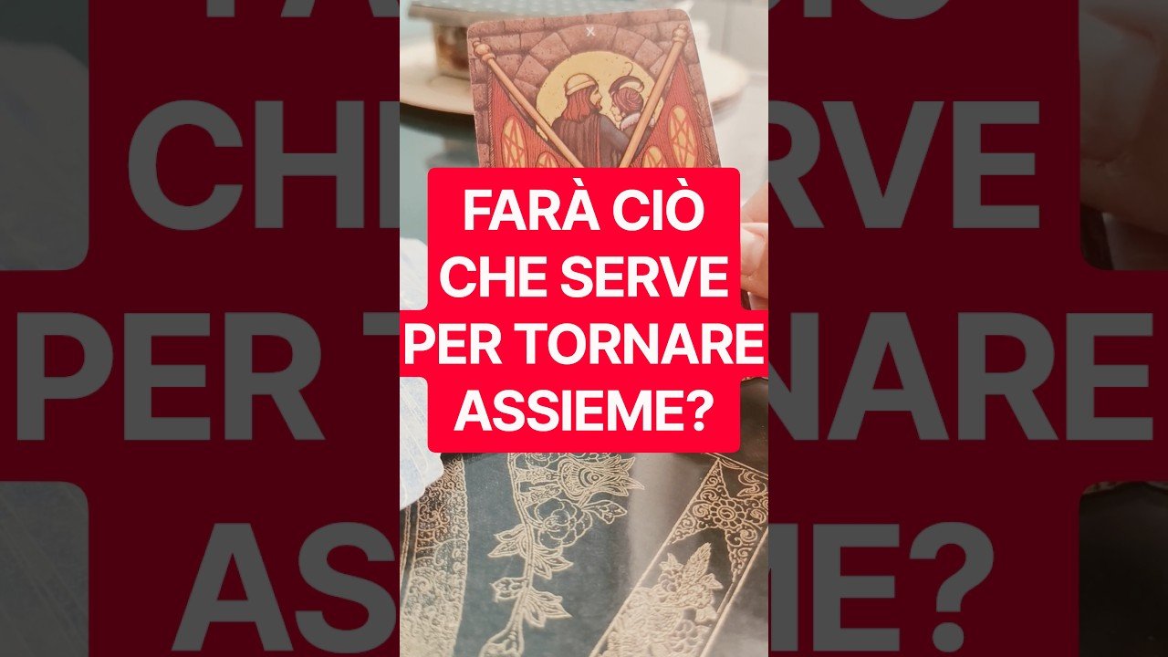No momento, você está visualizando FARÀ CIÒCHE SERVE PER TORNARE ASSIEME?🤥 ♥️ #tarot #love #new #video #soul #trending #amore