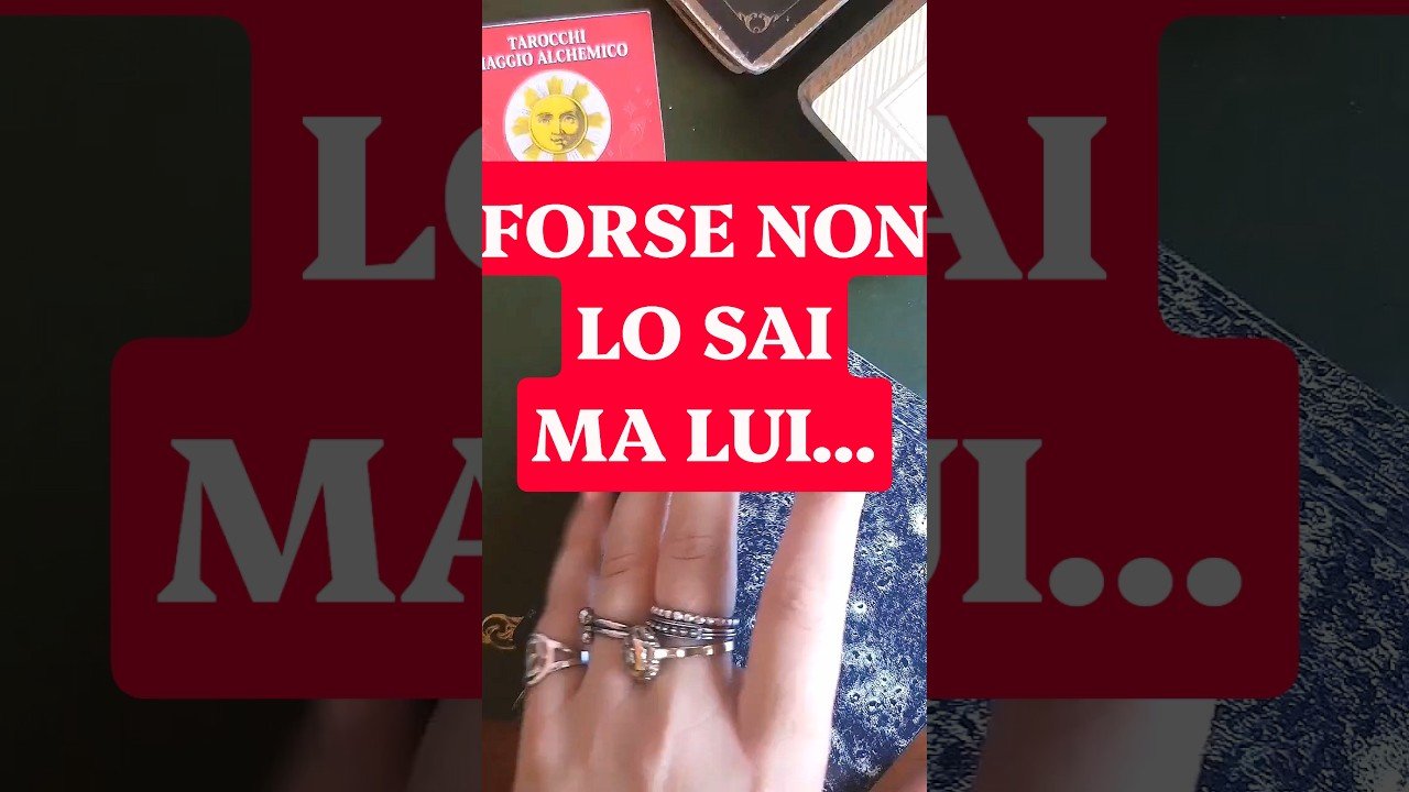 No momento, você está visualizando FORSE NONLO SAI MA LUI…🔮🧙 #tarot #tarocchi #trend #viral #new #fyp #trending #love