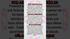 Leia mais sobre o artigo Günlük Burç Yorumları 20 Eylül #astrology #burçlar #tarot