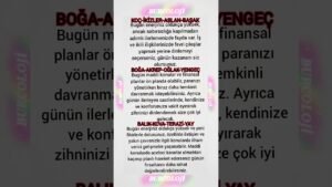 Leia mais sobre o artigo Günlük Burç Yorumları 26 Eylül #astrology #burçlar #tarot