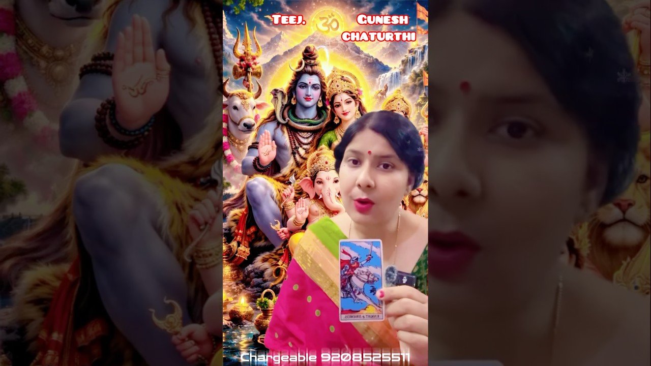 No momento, você está visualizando Happy Teej & Gunesh chaturthi #teej #guneshchaturthi #youtubeshorts #tarot