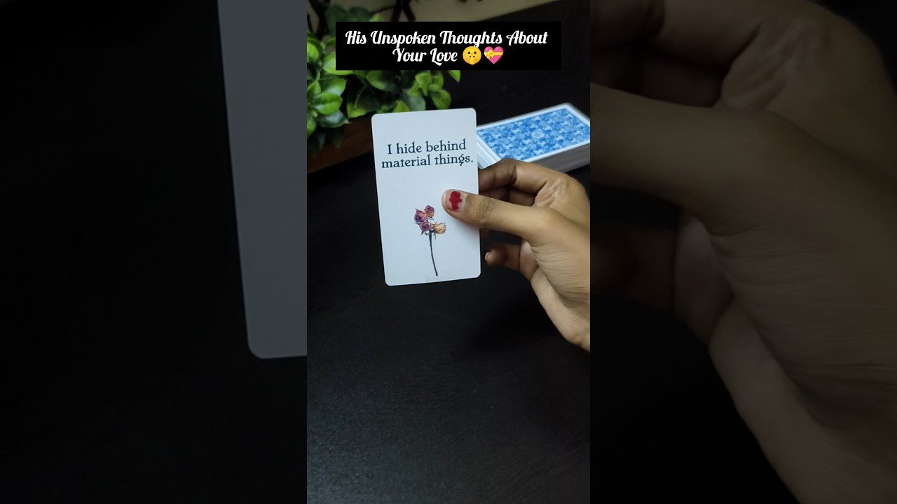 No momento, você está visualizando His thoughts about you💝#tarot #tarotreading #pickacard #shorts #viralvideo #trendingshorts #explore