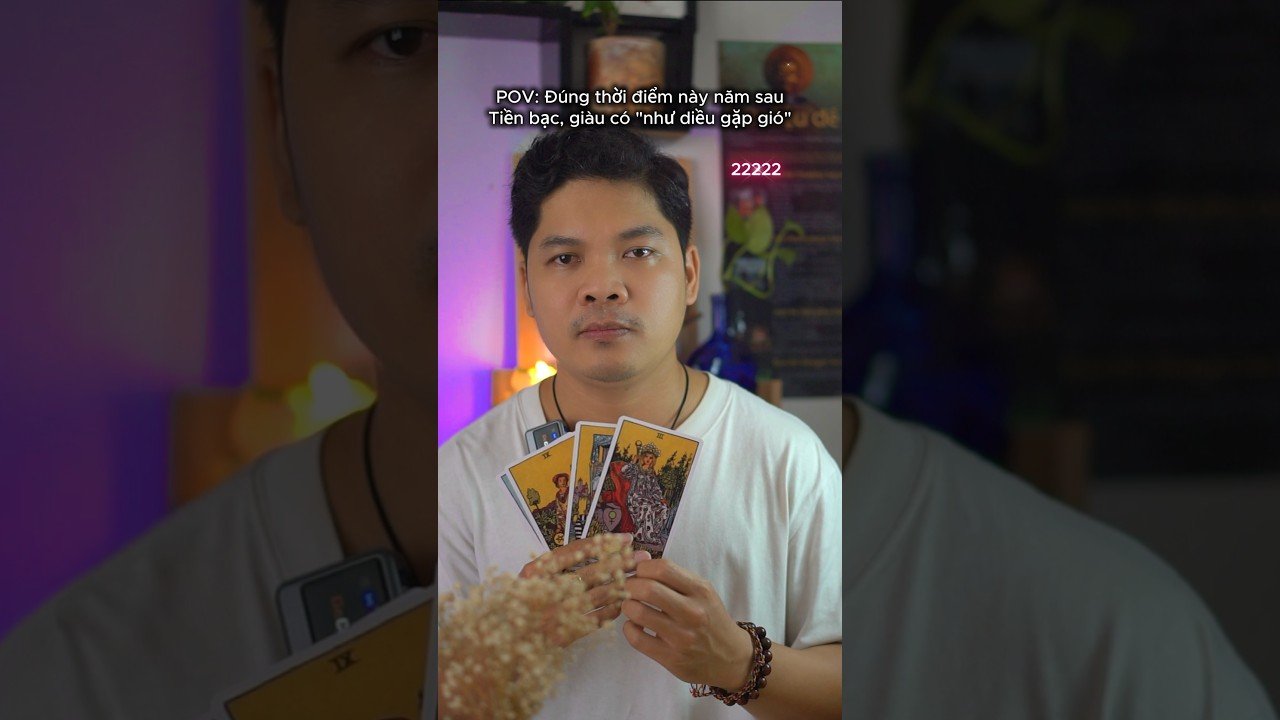 No momento, você está visualizando Hoàng Anh Tarot: Ngày này năm sau bạn sẽ đứng trên đỉnh cao tiền tài và địa vị xã hội.