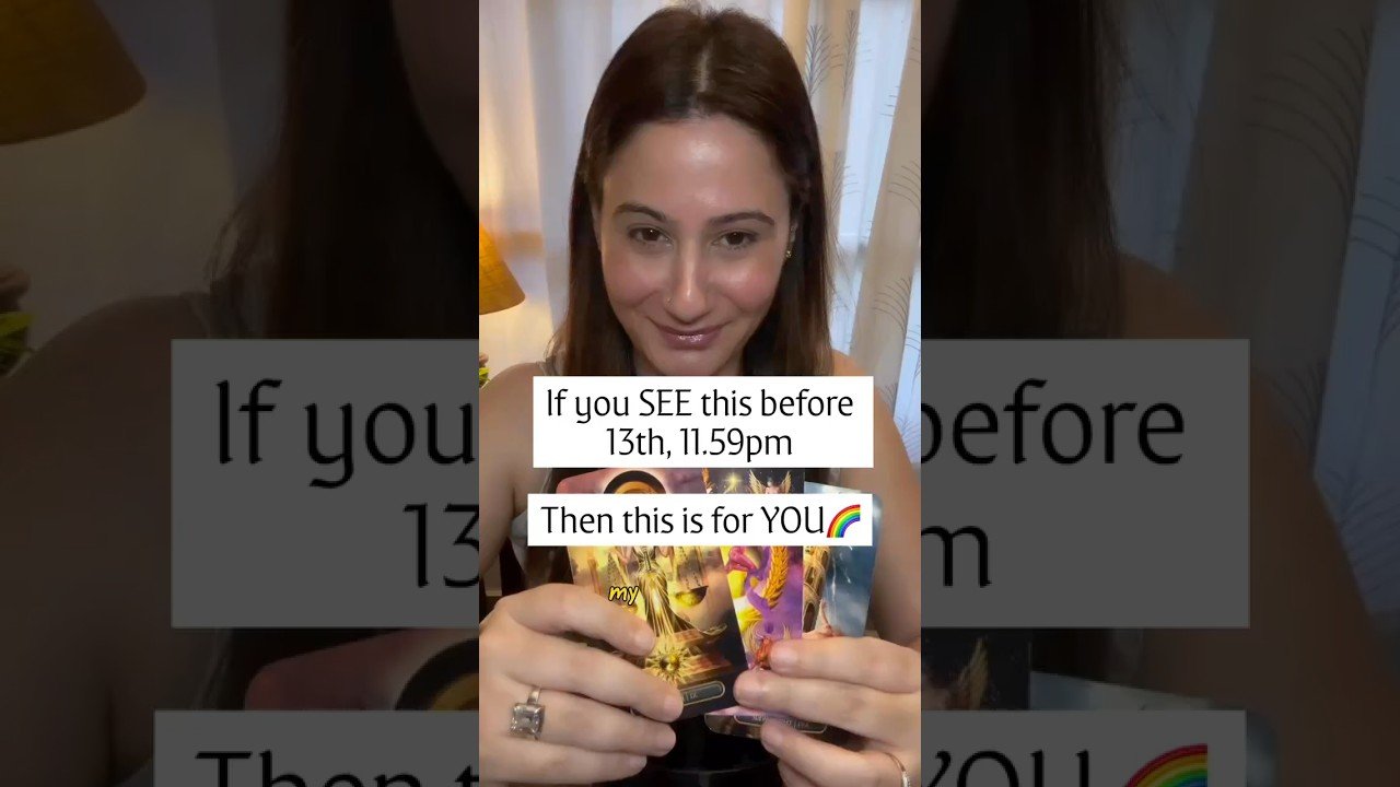 No momento, você está visualizando If you see this before 13th, 11:59pm then this is for you #tarot #tarotreading #tarotcards